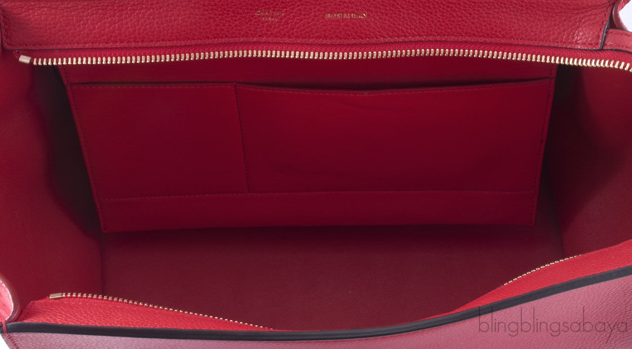 Trapeze Luggage Coquelicot Red