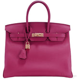Birkin 35 Rubis Togo GHW