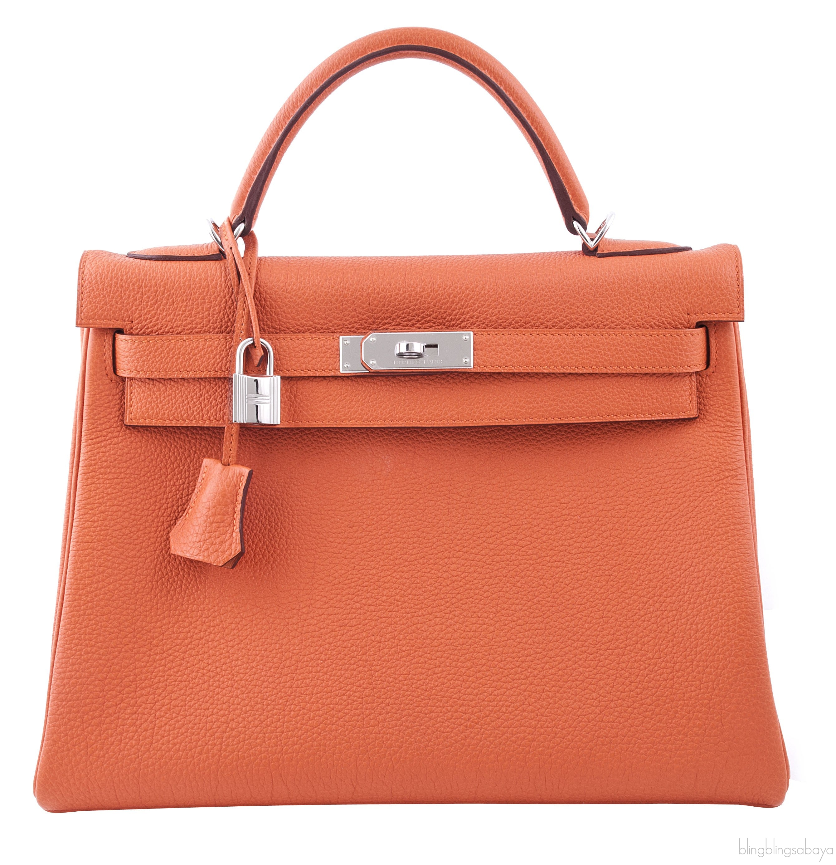 Kelly 32 Orange Togo Retourne