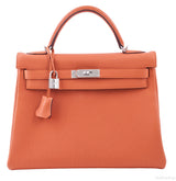 Kelly 32 Orange Togo Retourne