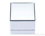 White Ceramic Diamond Ultra Ring