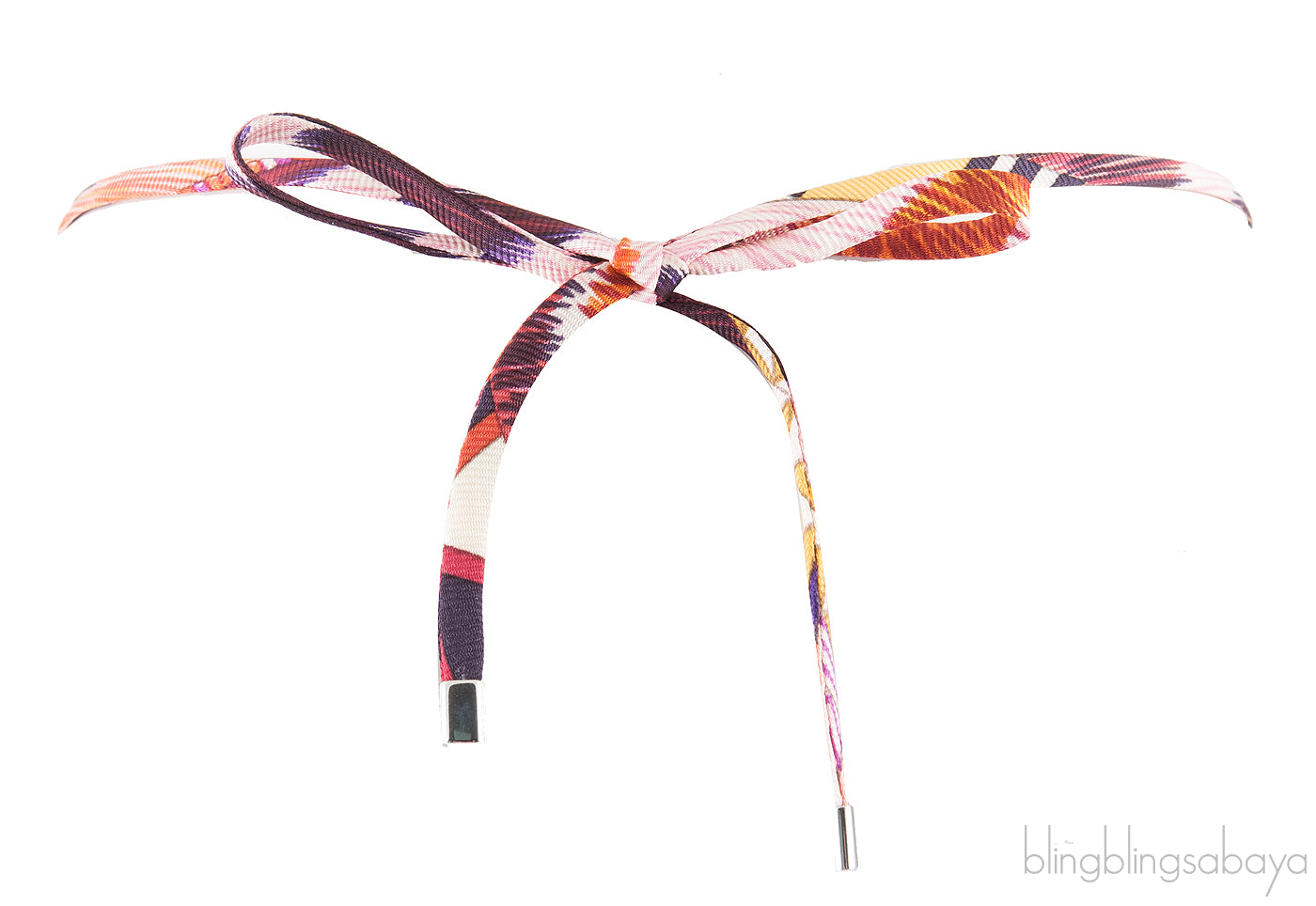 Multicolor Silk Necklace