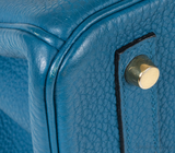Hermes Birkin 30 Blue Cobalt Togo GHW