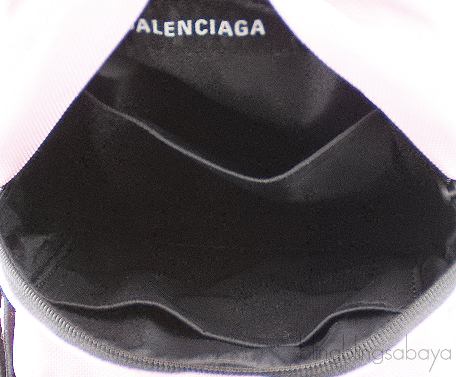 Oversized Mini Backpack Crossbody