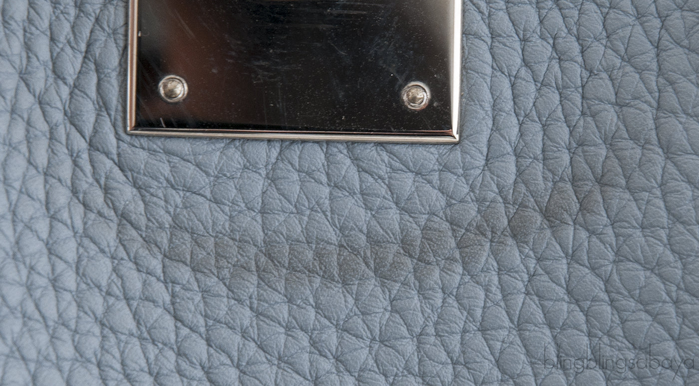 Birkin 35 Blue Lin Togo PHW