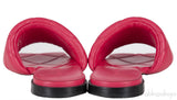 Bottega Veneta Fuchsia BV Rubber Lido Sandals