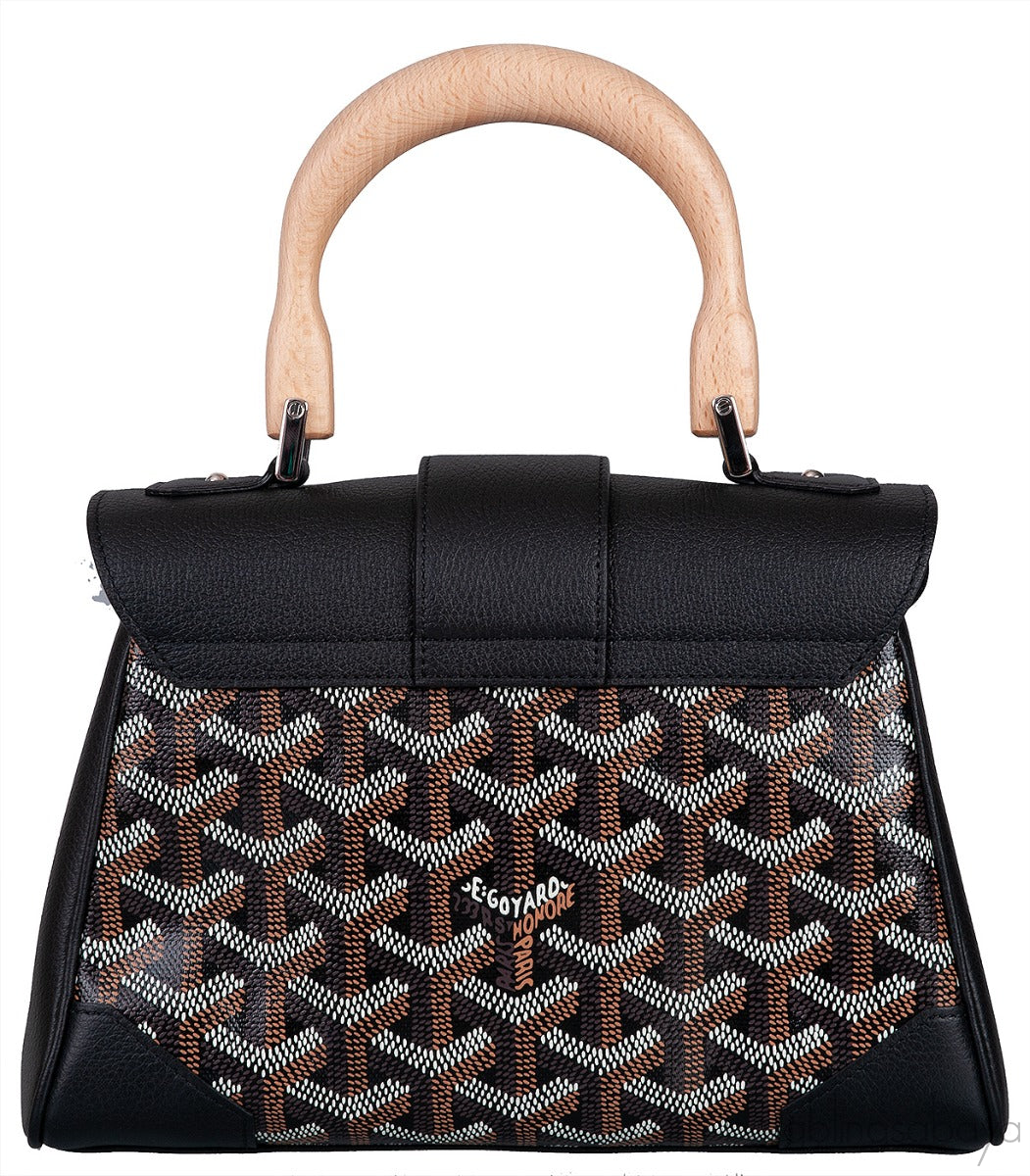Mini Black Saigon Bag