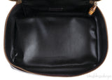 Plum Vanity Leather Bag