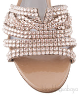 Galaxy Beige Heeled Sandals