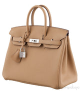 Birkin 25 Veau Togo Biscuit PHW
