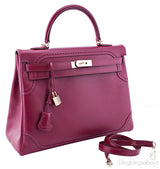 Kelly 35 Ghillies Rubis Tadelakt