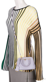 Glicine Saffiano Mini Promenade Bag