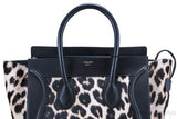 Mini Luggage Leopard Pony Hair