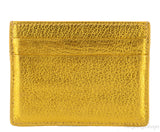 Metallic Gold Card Holder