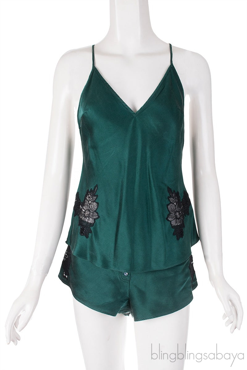 Emerald Green Camisole Set
