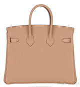 Birkin 25 Chai Veau Togo GHW