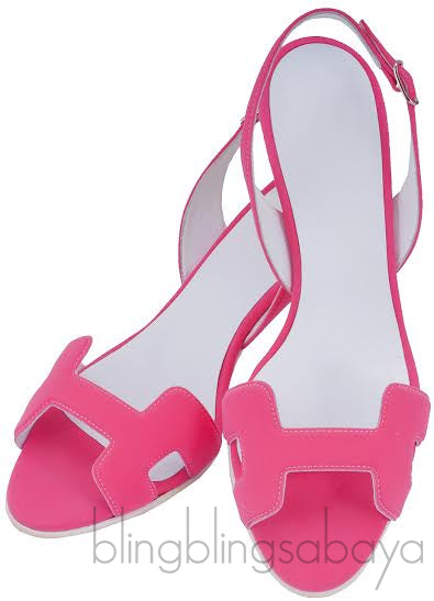 Night 70 Neon Pink Slingback