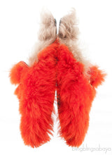 Gucci Orange Wool Princetown Slide