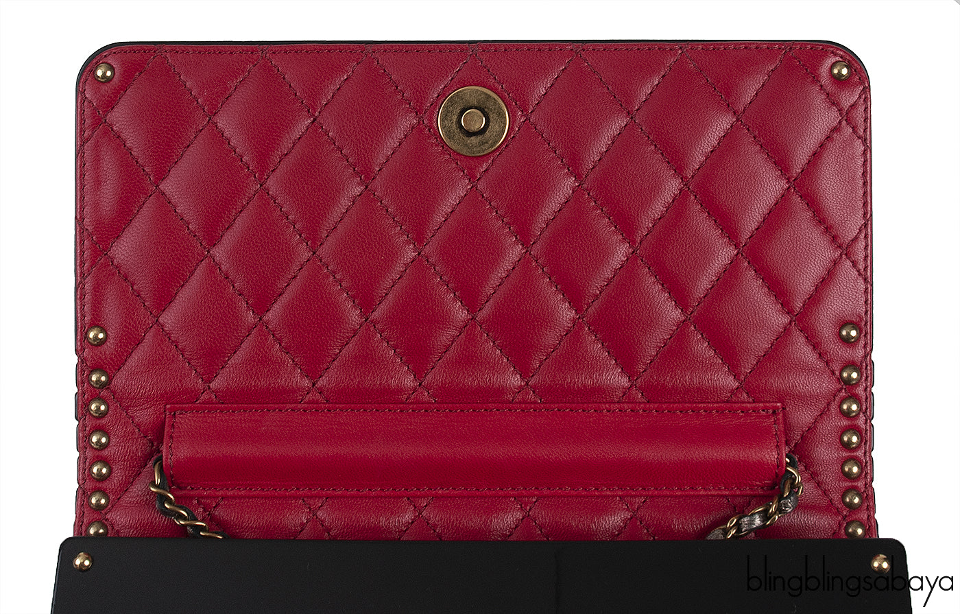 Black Hard Clutch Shoulder Bag