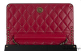 Black Hard Clutch Shoulder Bag