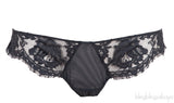 Grey Floral Lace Camisole Set