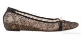 Black Lace Ballet Flat