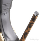 Multicolor Bow Slingback Pump