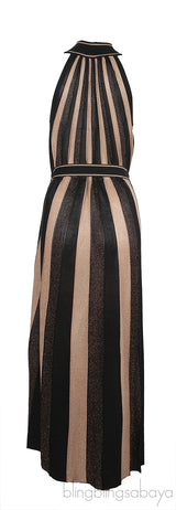 Zimmerman Hypnotic Halter Midi Dress