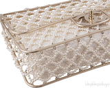 Cage Pearl Classic Flap Bag