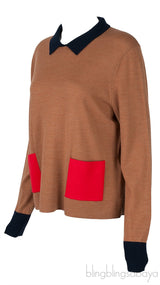 Melanie Colour Block Knit Jumper