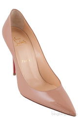 So Kate Nude Patent Pointed Toe
