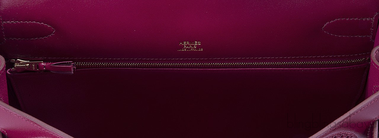 Kelly 32 Ghillies Rubis Tadelakt