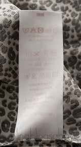 Louis Vuitton Leopard Print Top & Mini Skirt