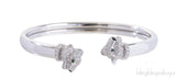 Cartier Panthere White Gold Emerald Onyx Diamond De Cartier Bracelet