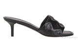 Black Leather 55 mm Revival Mule