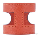 Ano Orange Epsom Cuff Bracelet
