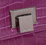 Tiffany & Co.Cornelia Purple Crocodile Lunch Box