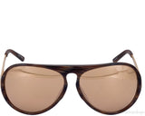 Gold Aviator Sunglasses