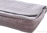 Ecrin Pochette Crocodile Chain Flap