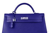 Kelly 40 Iris Sellier Epsom PHW
