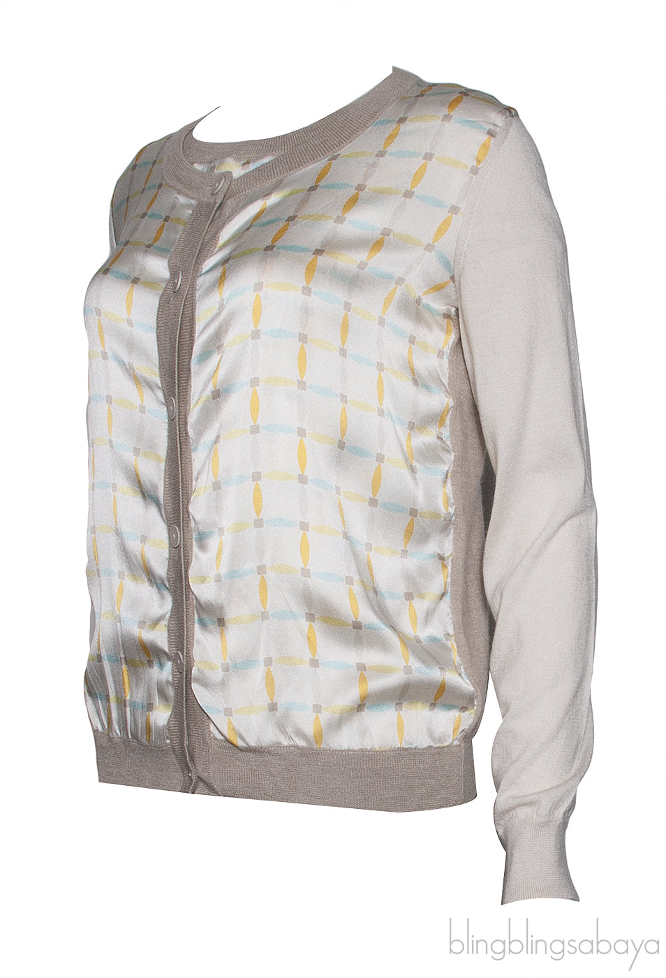 Printed Top & Cardigan