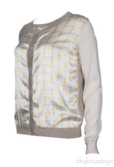 Printed Top & Cardigan