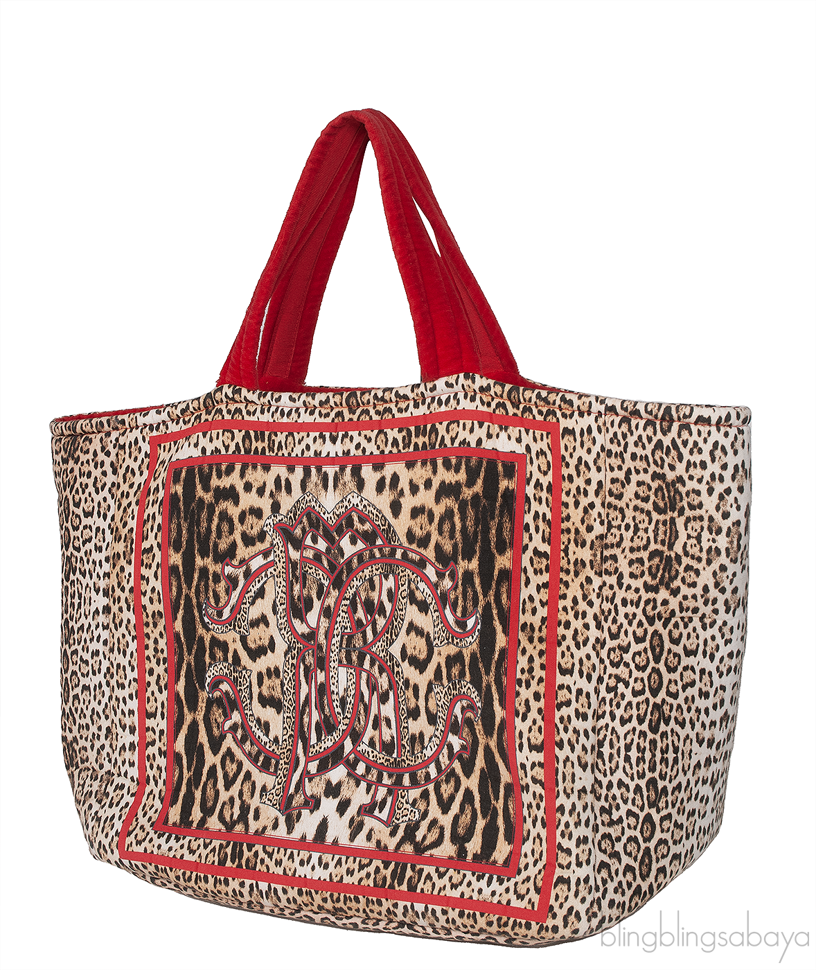 Leopard Print Beach Tote Bag