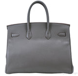 Birkin 35 Club Tri-Color Etain