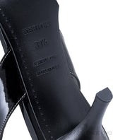 Night 70 Black Slingback Sandals