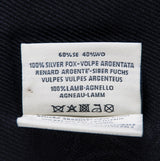 Black Karl Love Square Shawl