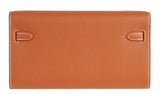 Kelly Classique To Go Gold Epsom Wallet