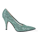 Green Dorothy Glitter Pumps