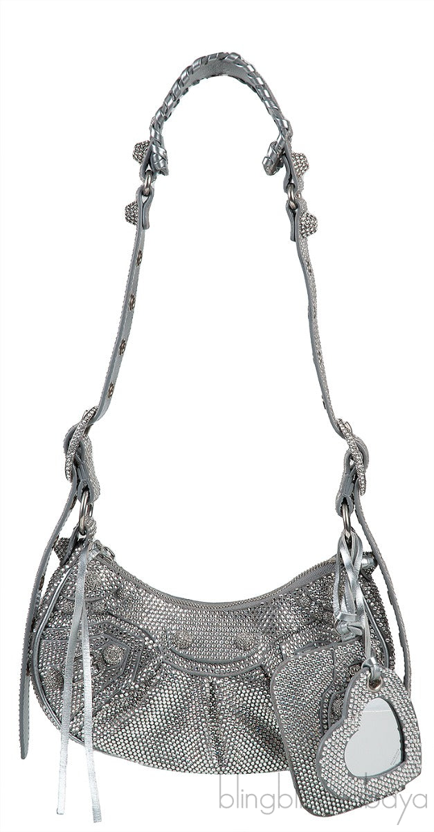 Le Cagole XS Rhinetone Shoulder Bag