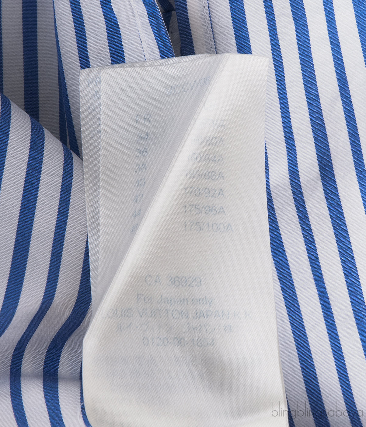 White And Blue Striped Poplin Shirt and Blue Silk Trouser